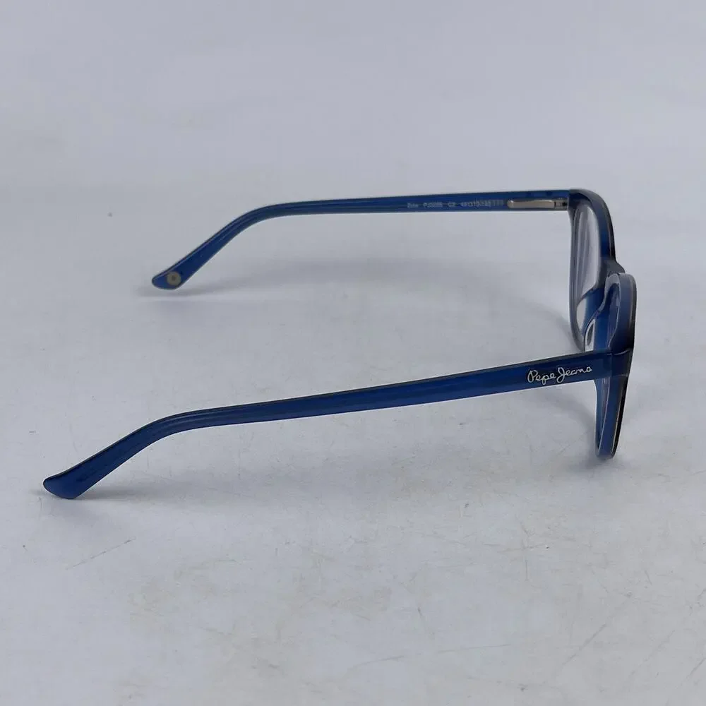 Pepe Gecko PJ 3285 Women Eyeglasses Frame Black Blue Plastic Full‎ Rim 48-19-140